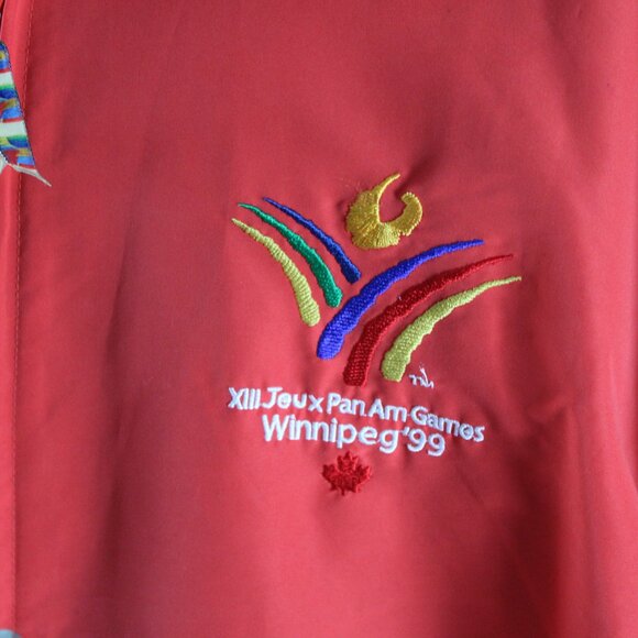Sports Jacket - 1999 Pan Am Games Winnipeg - Men's Large - Picture 3 of 9